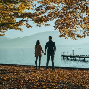 Pärchenfotos im Salzkammergut